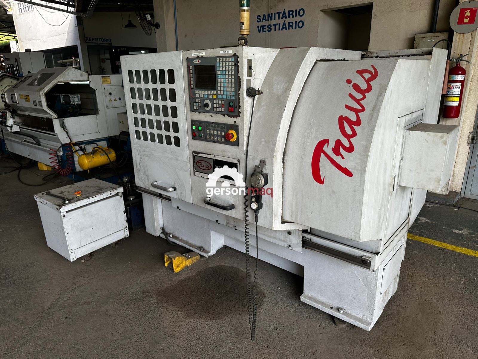 TORNO CNC TRAVIS TR-1 XP - ANO 2011 - PLACA HIDRAULICA